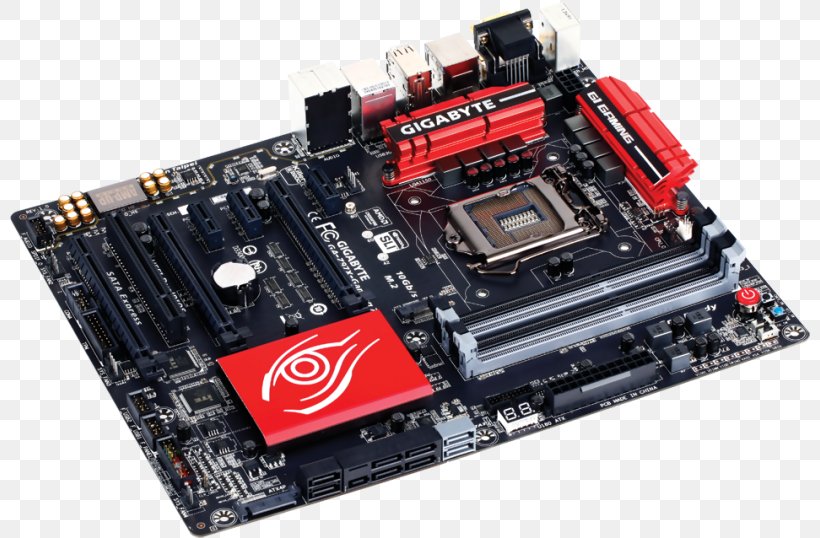 Intel LGA 1150 Motherboard Gigabyte Technology Land Grid Array, PNG, 800x538px, Intel, Atx, Computer Component, Computer Cooling, Computer Hardware Download Free