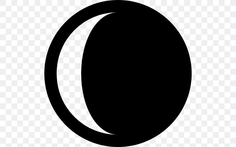 Lunar Phase Full Moon Clip Art, PNG, 512x512px, Lunar Phase, Black, Black And White, Crescent, Full Moon Download Free