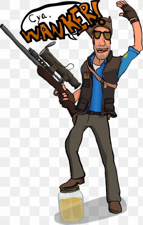 Vigorous - Team Fortress 2 Sniper Taunting Mercenary Source Filmmaker PNG