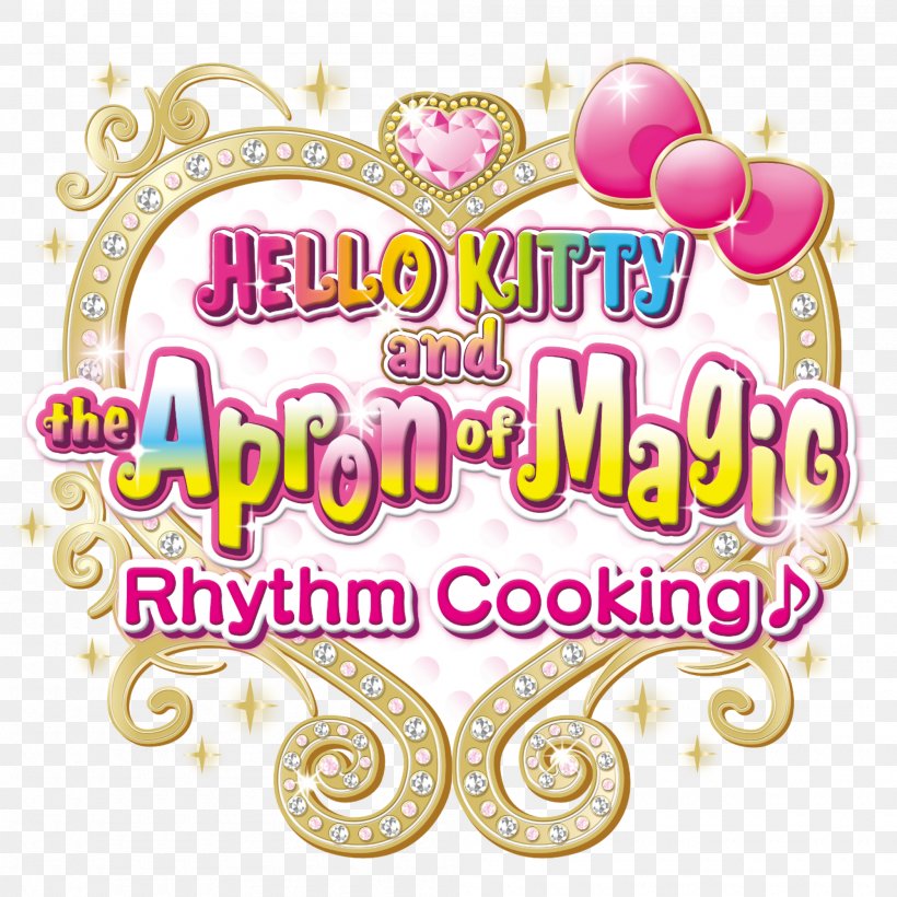 Apron Of Magic Clip Art Hello Kitty Nintendo 3DS Logo, PNG, 2000x2000px, Apron Of Magic, Arcana Heart, Heart, Hello Kitty, Logo Download Free