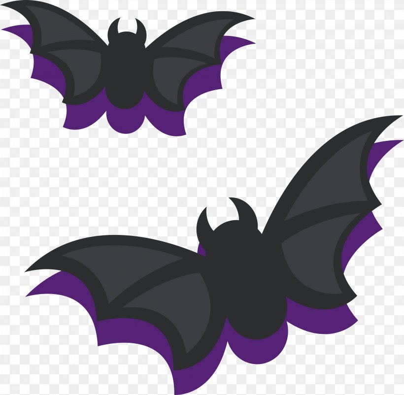 Bat Halloween, PNG, 2616x2560px, Bat, Butterfly, Halloween, Hematophagy, Insect Download Free