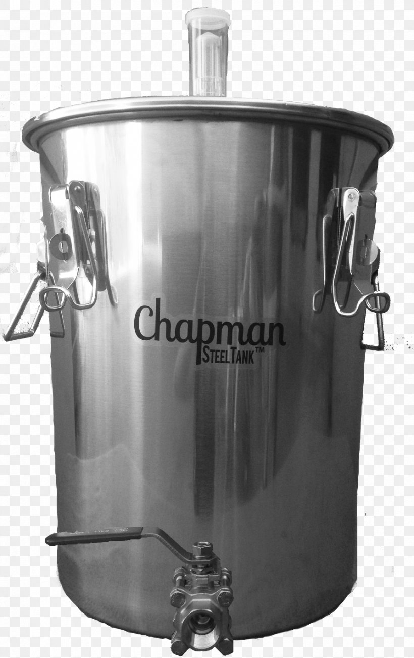 Beer Brewing Grains & Malts Fermentation Stainless Steel Brewery, PNG, 894x1419px, Beer, Barrel, Beer Brewing Grains Malts, Bioreactor, Black And White Download Free