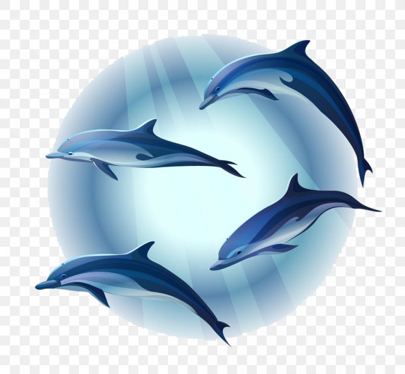 Dolphin Mural, PNG, 1000x925px, Dolphin, Automotive Design, Canvas, Common Bottlenose Dolphin, Fin Download Free