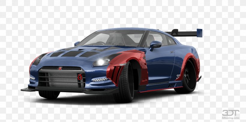 Nissan GT-R Sports Car Racing, PNG, 1004x500px, Nissan Gtr, Auto Racing, Automotive Design, Automotive Exterior, Car Download Free