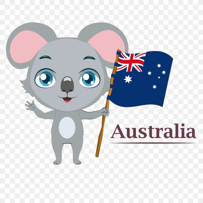 Australia Koala Illustration, PNG, 1600x1600px, Watercolor, Cartoon, Flower, Frame, Heart Download Free