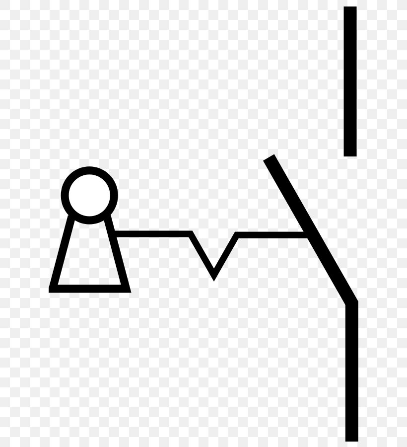 Key Switch Electronic Symbol Electronic Circuit Clip Art, PNG, 624x900px, Switch, Area, Black, Black And White, Brand Download Free
