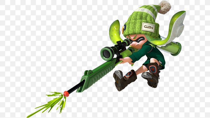 Splatoon 2 Super Smash Bros. For Nintendo 3DS And Wii U Video Game, PNG, 640x462px, Splatoon, Amiibo, Figurine, Game, Grass Download Free