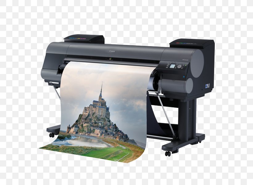 Canon ImagePROGRAF IPF8400 Wide-format Printer Canon ImagePROGRAF IPF6450, PNG, 600x600px, Canon Imageprograf Ipf8400, Camera Accessory, Canon, Canon Imageprograf, Ink Download Free
