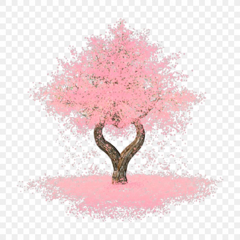 Cherry Blossom Image Tree Desktop Wallpaper Pink, PNG, 1024x1024px, Cherry Blossom, Animation, Blossom, Branch, Cherries Download Free