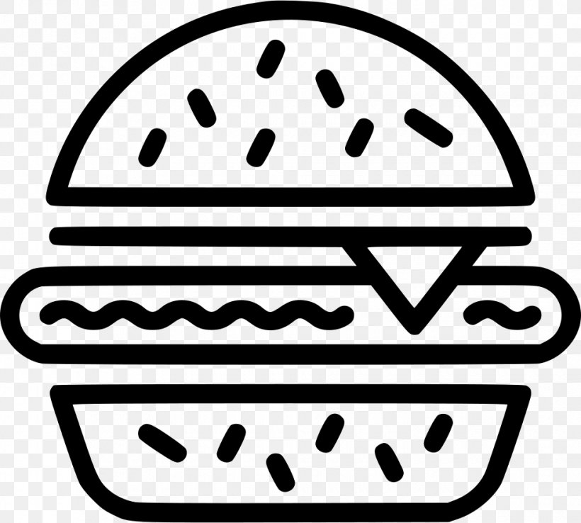 Hamburger Pizza Fast Food Hot Dog Bacon, PNG, 980x882px, Hamburger, Bacon, Black And White, Breakfast, Burger King Download Free