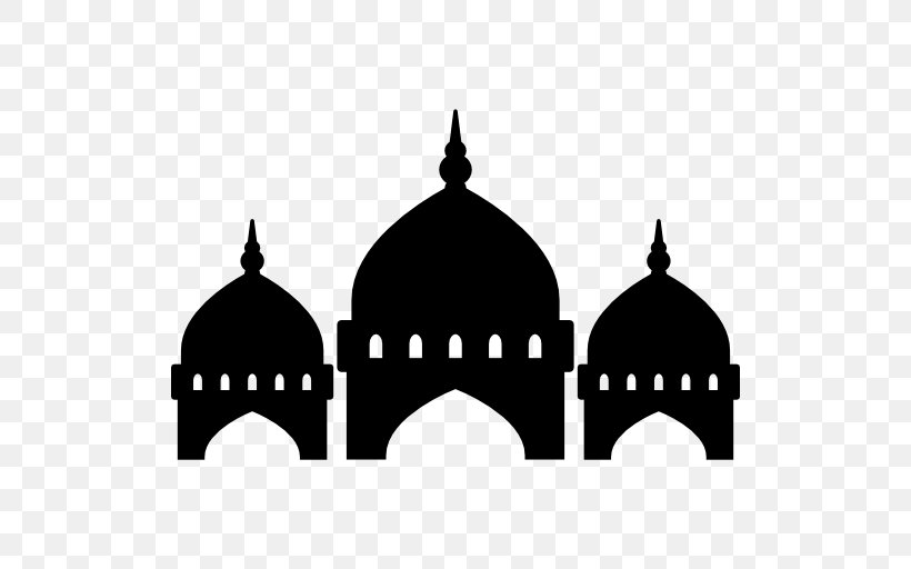 Mosque Islamic Architecture Muslim, PNG, 512x512px, Mosque, Arch, Black, Black And White, Brand Download Free