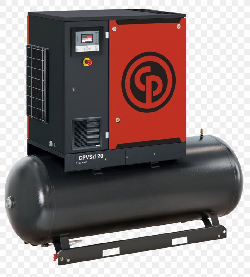 Rotary-screw Compressor Variable-speed Air Compressor Pneumatics, PNG, 1170x1298px, Compressor, Air, Chicago Pneumatic, Compressed Air, Electric Generator Download Free