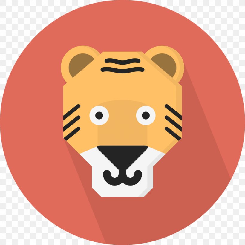 Sriracha Tiger Zoo Wildlife, PNG, 1024x1024px, Tiger, Animal, Carnivoran, Cartoon, Cat Like Mammal Download Free