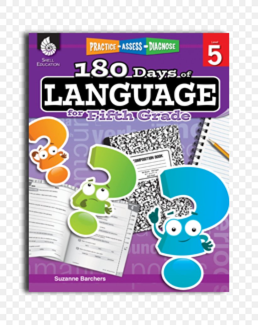 180 Days Of Language For First Grade: Practice, Assess, Diagnose Sixth Grade Grammar Language Arts, PNG, 800x1035px, Sixth Grade, Area, Education, Educational Assessment, Educational Stage Download Free