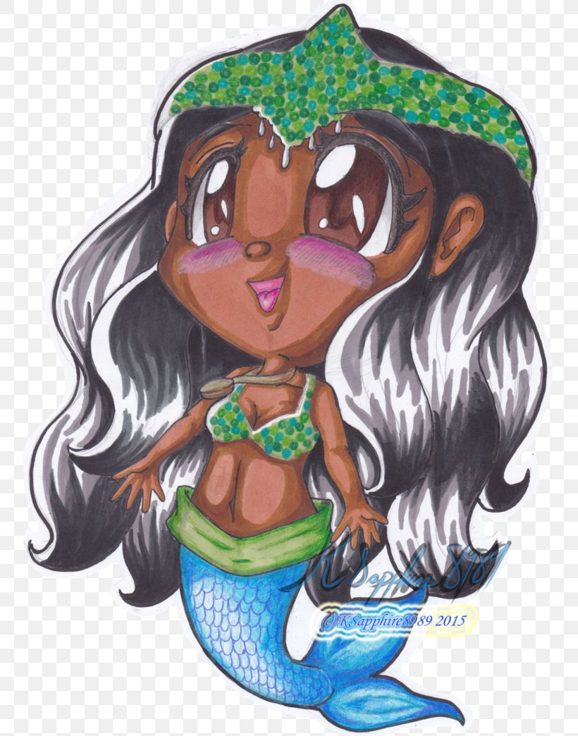 Mermaid Cartoon, PNG, 765x1044px, Watercolor, Cartoon, Flower, Frame, Heart Download Free