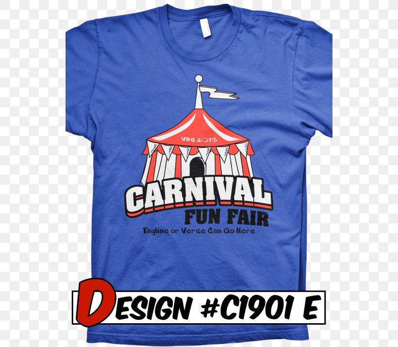 Printed T-shirt Sports Fan Jersey Sleeve, PNG, 550x715px, Tshirt, Active Shirt, Blue, Brand, Carnival Download Free