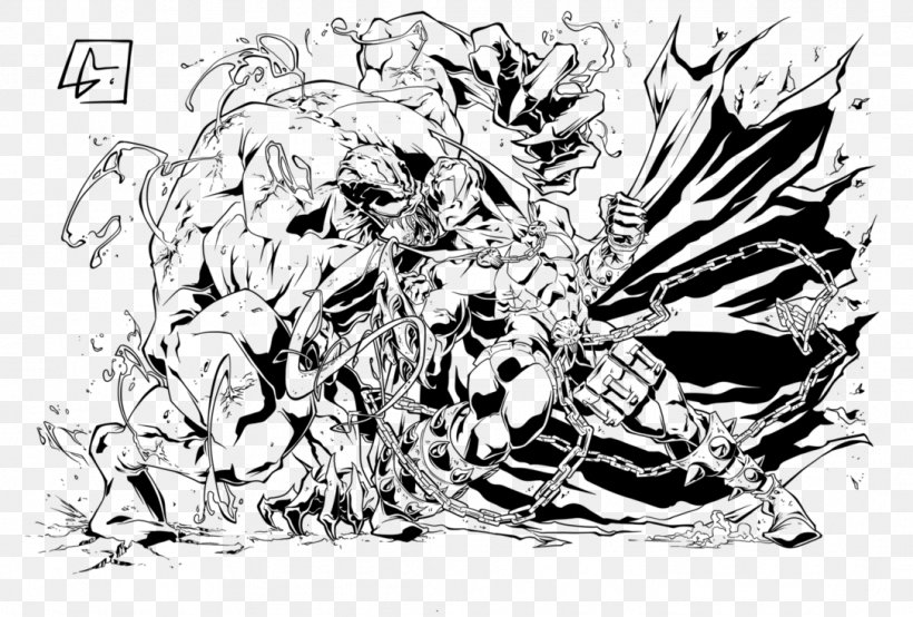 Spiderman Sketch    spiderman carnage crain clayton marvel  deadpool venom spawn action comic comics art poscas sharpie   Instagram