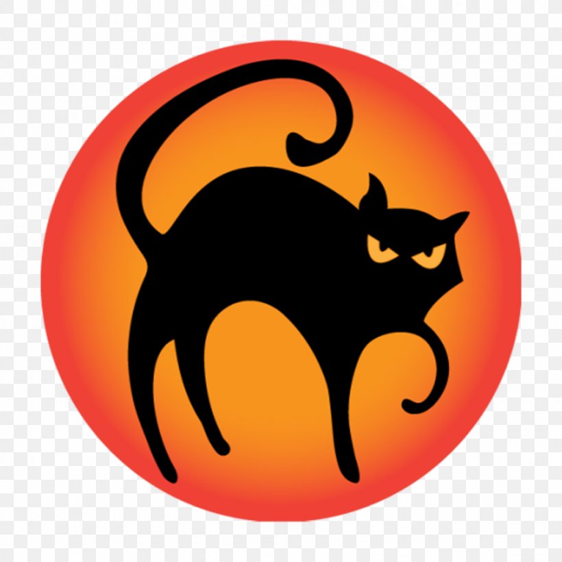 Computer Icons Cat Halloween Jack-o'-lantern, PNG, 1024x1024px, Cat, Black Cat, Carnivoran, Cat Like Mammal, Halloween Download Free