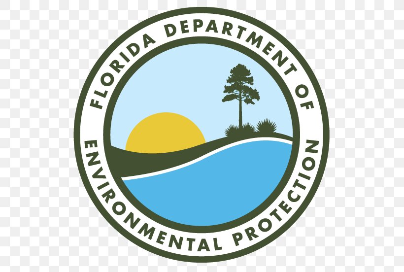 Florida Department Of Environmental Protection Blue Cypress Lake Organization Logo Brand, PNG, 612x552px, Organization, Area, Brand, Data, Environmental Protection Download Free