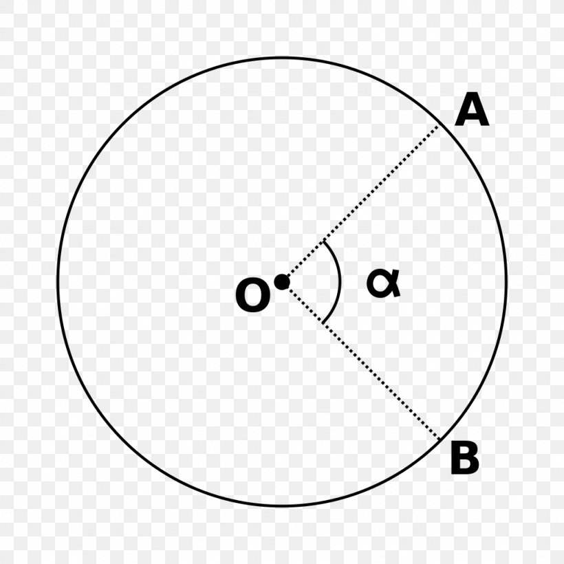 Circle Point Angle, PNG, 1024x1024px, Point, Area, Black And White, Diagram, Number Download Free