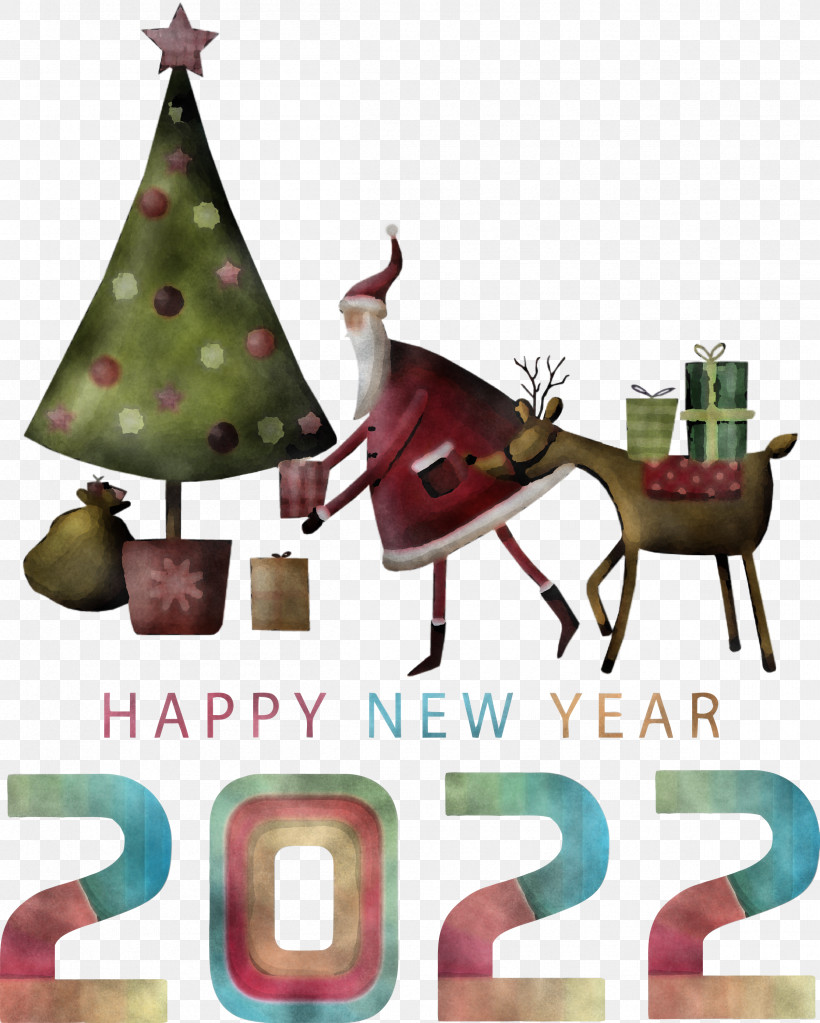 Happy 2022 New Year 2022 New Year 2022, PNG, 2404x3000px, Ded Moroz, Bauble, Christmas Day, Christmas Decoration, Christmas Gift Download Free