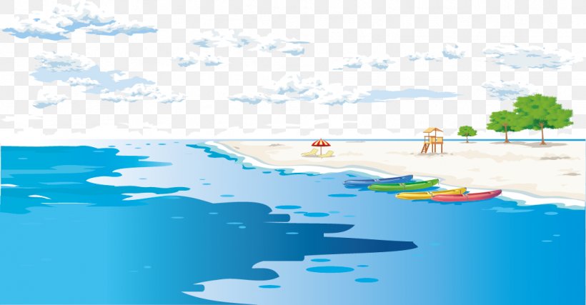 Sandy Beach Illustration, PNG, 1142x595px, Sandy Beach, Aqua, Beach, Coast, Daytime Download Free