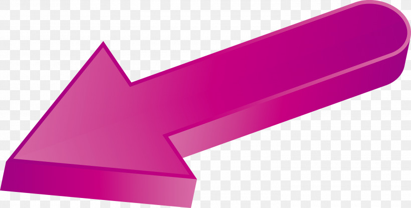 Arrow, PNG, 3000x1519px, Arrow, Line, Magenta, Material Property, Pink Download Free
