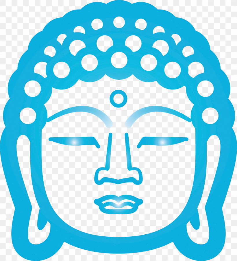 Buddha, PNG, 2728x3000px, Buddha, Aqua, Blue, Circle, Head Download Free