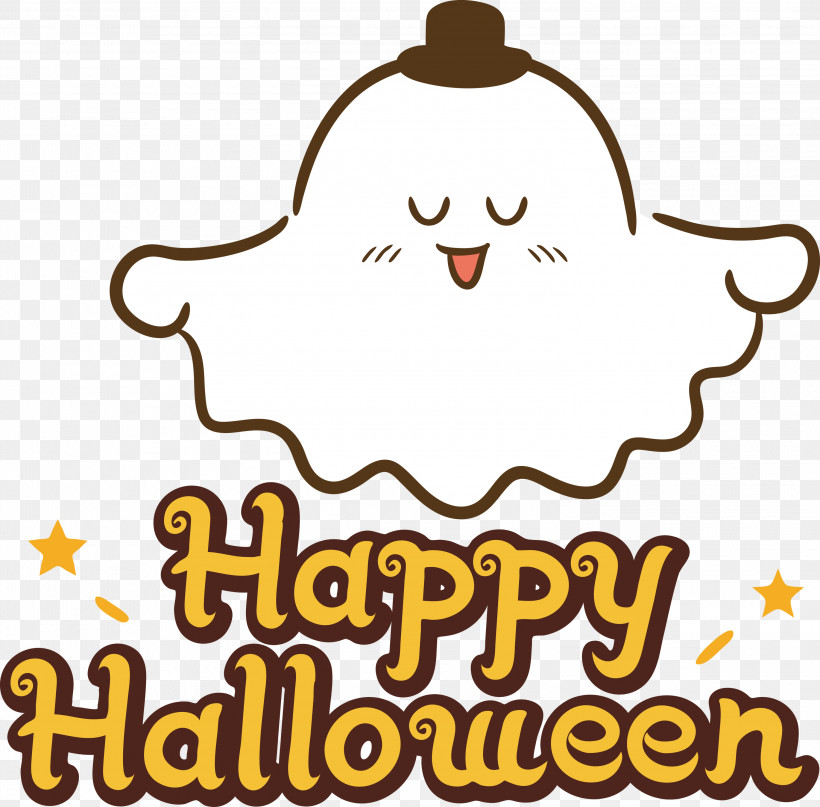 Happy Halloween, PNG, 3000x2956px, Happy Halloween, Biology, Geometry, Happiness, Line Download Free