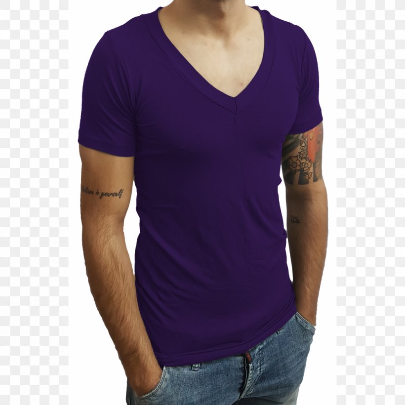 T-shirt Purple Collar Blouse, PNG, 1000x1000px, Tshirt, Arm, Black, Blouse, Blue Download Free