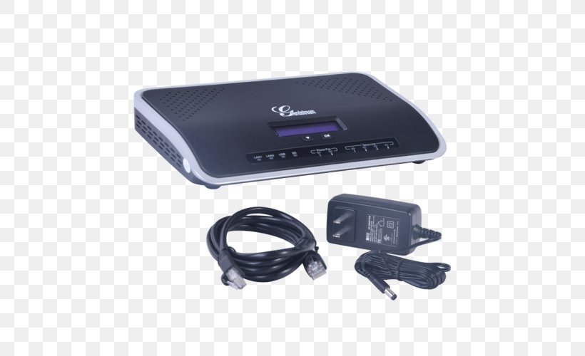 Wireless Router Foreign Exchange Office Wireless Access Points Computer Port, PNG, 500x500px, Wireless Router, Analog Telephone Adapter, Cable, Computer Port, Electronic Device Download Free
