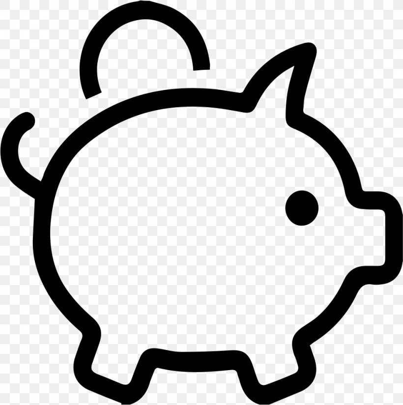 Clip Art Piggy Bank Openclipart Vector Graphics, PNG, 981x986px, Bank, Black And White, Coin, Dog Like Mammal, Head Download Free