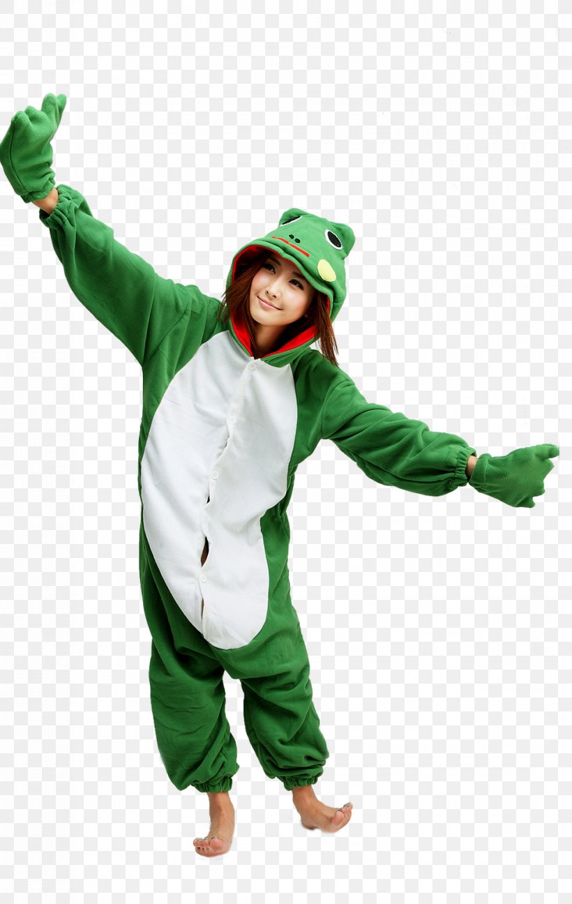 Frog Costume Onesie Kigurumi Adult, PNG, 980x1549px, Frog, Adult, Child, Clothing, Cosplay Download Free