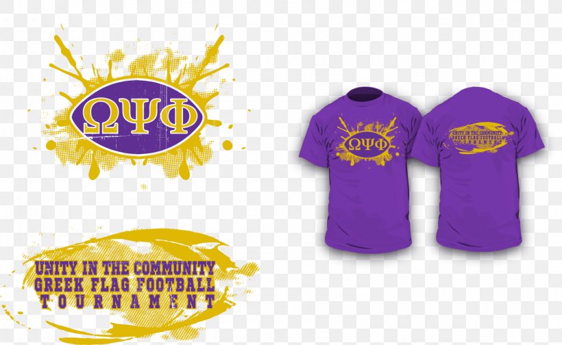 Long-sleeved T-shirt Logo Omega Psi Phi, PNG, 1590x979px, Tshirt, Brand, Fraternities And Sororities, Fraternity, Greek Alphabet Download Free