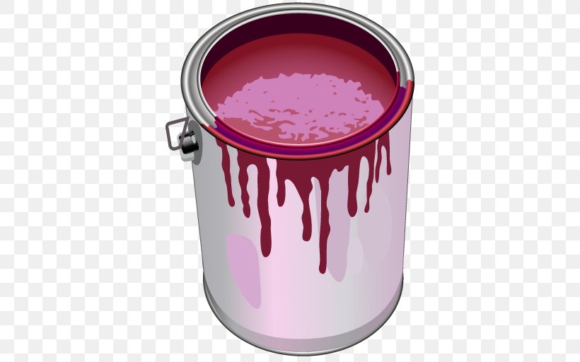 Painting Bucket Vector Graphics Paint Brushes, PNG, 512x512px, Paint, Brush, Bucket, Container, Drawing Download Free