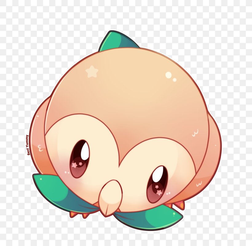 Pokémon Sun And Moon Pokémon Ultra Sun And Ultra Moon Rowlet Alola, PNG, 800x800px, Watercolor, Cartoon, Flower, Frame, Heart Download Free