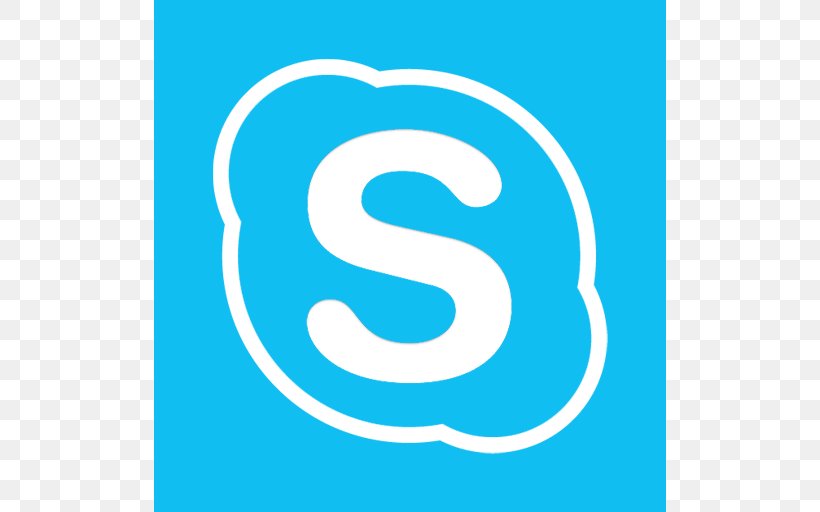 Skype For Business Application Software Metro, PNG, 512x512px, Skype, Application Software, Aqua, Area, Azure Download Free