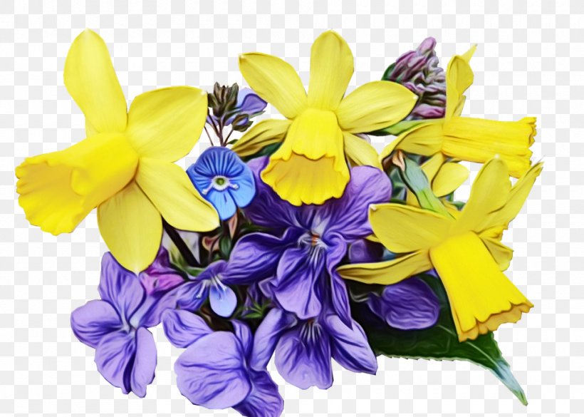 Flower Flowering Plant Yellow Plant Cut Flowers, PNG, 960x685px, Watercolor, Bouquet, Cut Flowers, Flower, Flowering Plant Download Free