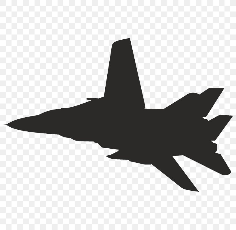 Lockheed Martin F-22 Raptor Grumman F-14 Tomcat General Dynamics F-16 Fighting Falcon Lockheed SR-71 Blackbird Sticker, PNG, 800x800px, Lockheed Martin F22 Raptor, Air Force, Aircraft, Airplane, Black And White Download Free