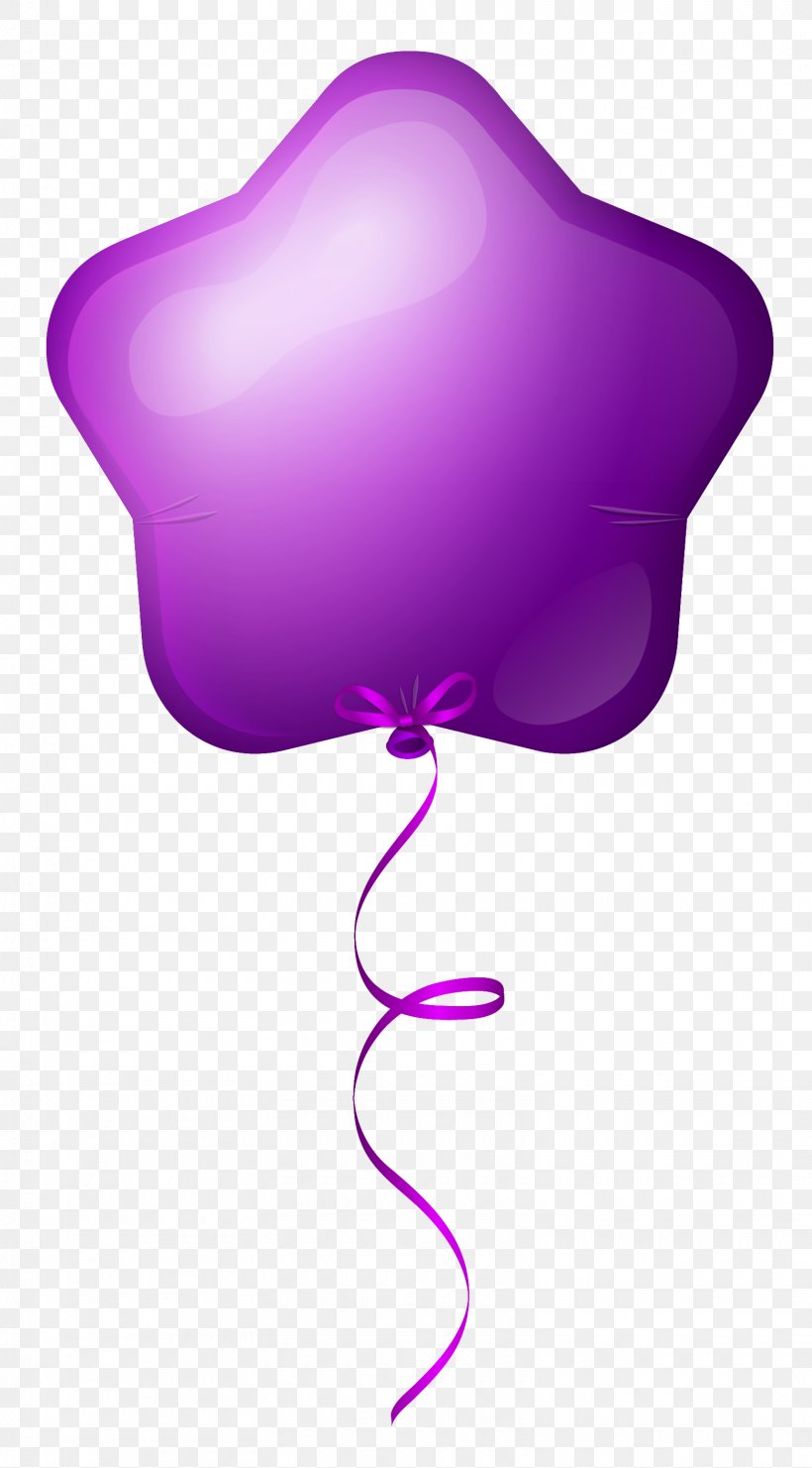 Mylar Balloon Purple Star Helium, PNG, 1560x2819px, Balloon, Color, Illustration, Lilac, Magenta Download Free