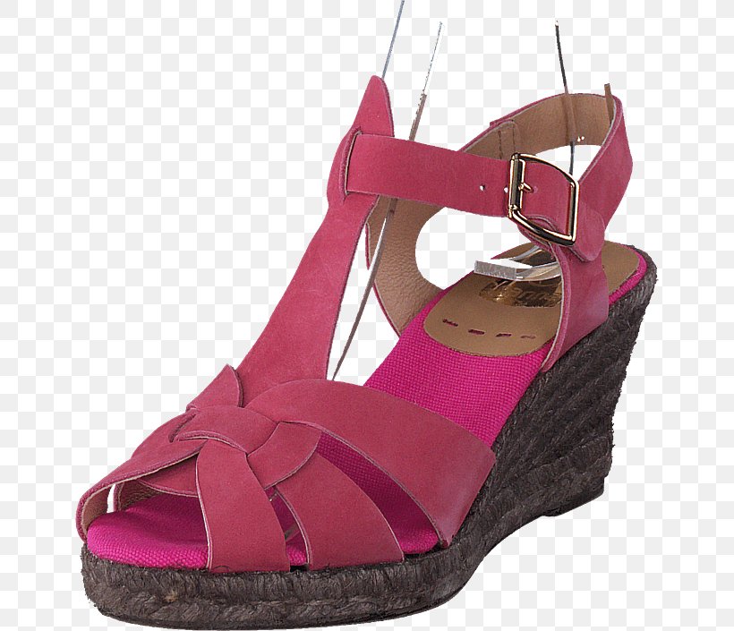 Sandal Shoe Pink M Pump, PNG, 652x705px, Sandal, Basic Pump, Footwear, High Heeled Footwear, Magenta Download Free