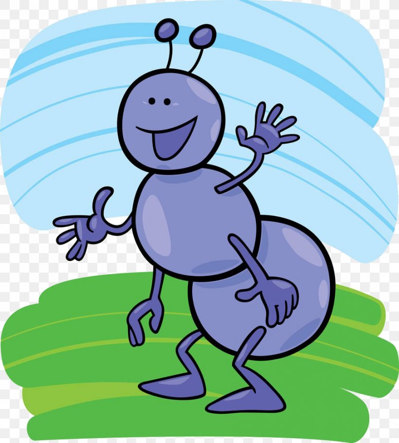 Ant Cartoon Illustration, PNG, 901x1000px, Ant, Area, Art, Artwork, Cartoon Download Free