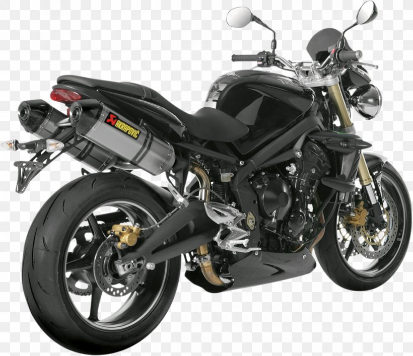 Exhaust System Triumph Motorcycles Ltd Tire Triumph Street Triple, PNG, 1200x1035px, Exhaust System, Automotive Exhaust, Automotive Exterior, Automotive Tire, Automotive Wheel System Download Free