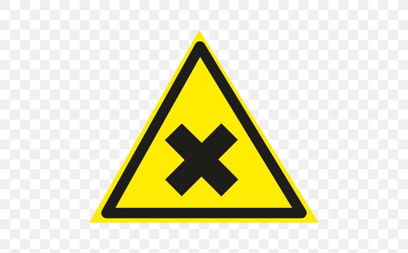 COSHH Warning Sign Safety Hazard, PNG, 508x508px, Coshh, Advarselstrekant, Area, Brand, Decal Download Free