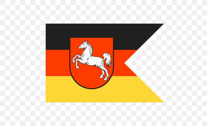 Flag Of Lower Saxony States Of Germany Coat Of Arms Of Lower Saxony, PNG, 500x500px, Lower Saxony, Area, Brand, Civil Flag, Coat Of Arms Of Lower Saxony Download Free