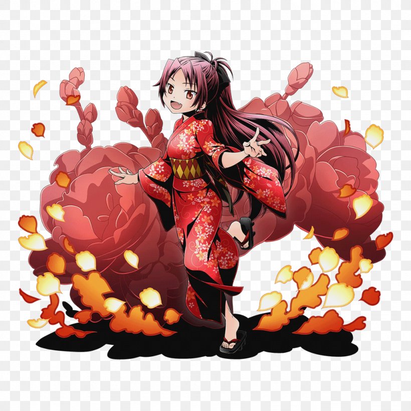 Sayaka Miki Mami Tomoe Homura Akemi Madoka Kaname Divine Gate, PNG, 1024x1024px, Watercolor, Cartoon, Flower, Frame, Heart Download Free