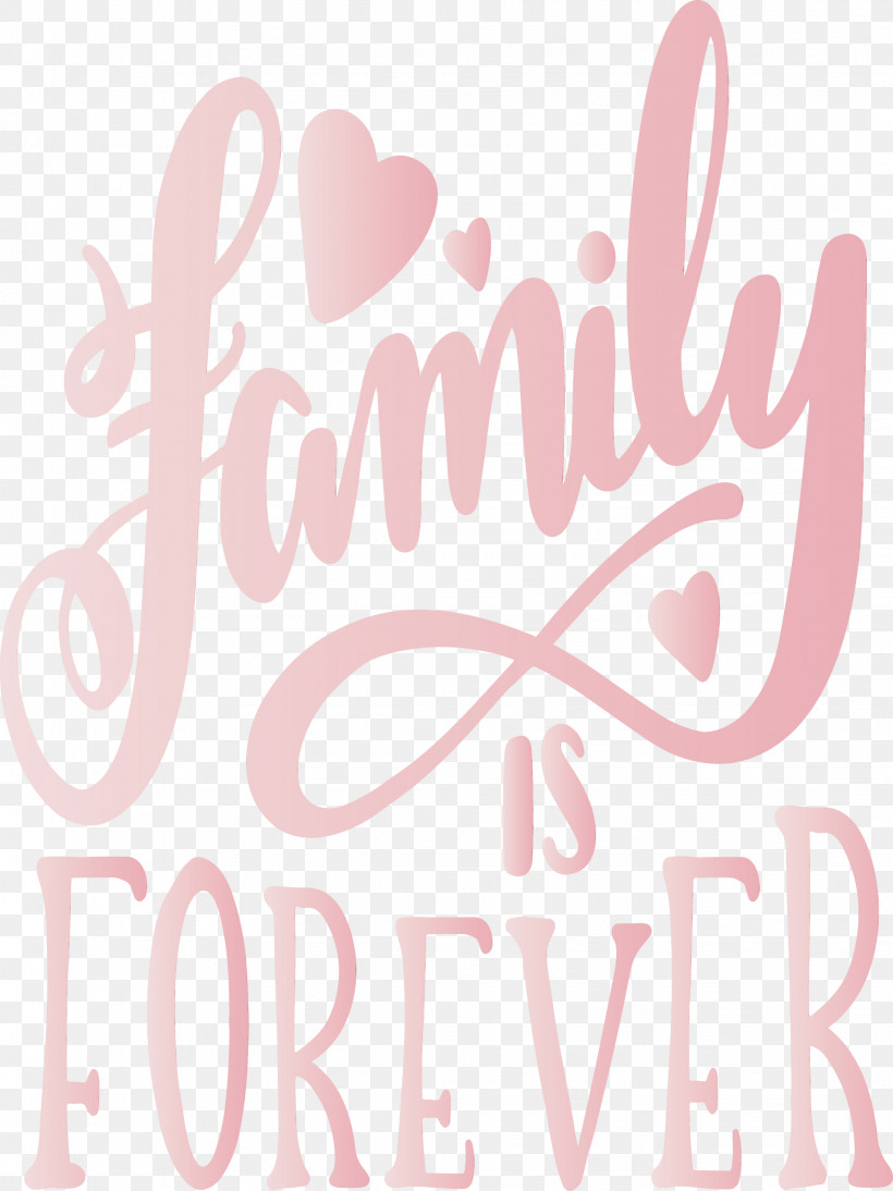 Text Font Pink Logo, PNG, 2247x3000px, Family Day, Family Is Forever, Heart, Logo, Paint Download Free