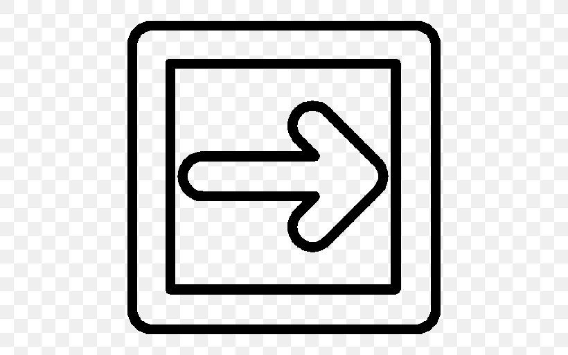 Arrow, PNG, 512x512px, Button, Area, Black And White, Number, Sign Download Free