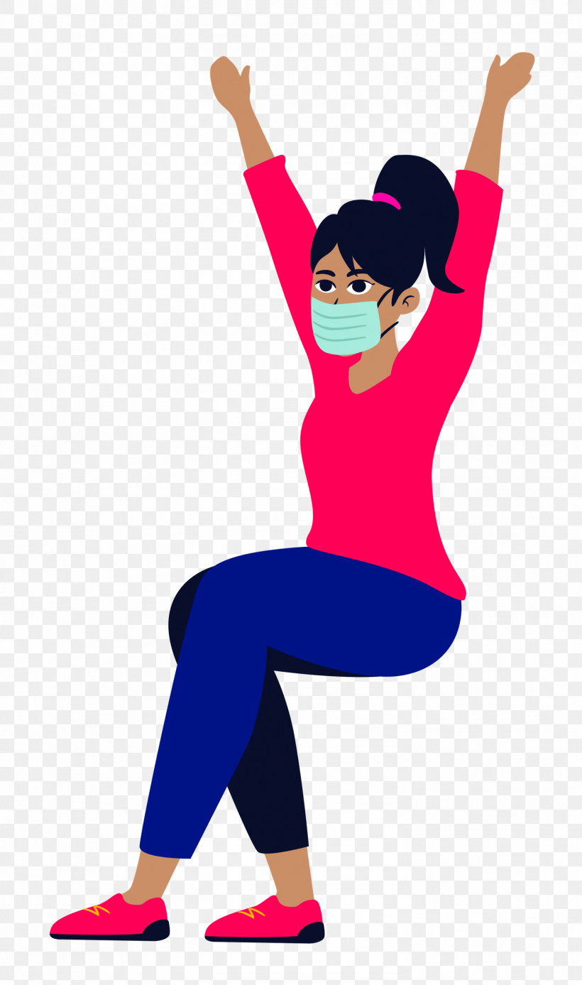 Girl With Mask Girl Mask, PNG, 1478x2500px, Girl, Arm Architecture, Arm Cortexm, Cartoon, Exercise Download Free