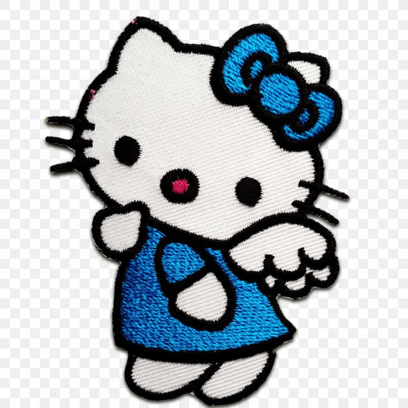 Hello Kitty Embroidered Patch Embroidery Character Punk Rock, PNG, 1100x1100px, Hello Kitty, Applique, Art, Character, Clothing Download Free